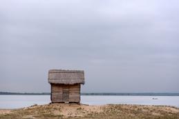 Anglerhütte am See bei Lyub’yaz’ (Wolhynien)