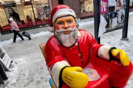 Der Weihnachtsmann - das Markenzeichen von finnisch Lappland bzw. Rovaniemi