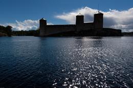 Vom Wasser beschützt: Burg Olavinlinna, Finnland