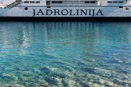 Noch ist das adriatische Meer auf der kroatischen Seite sauber und glasklar...