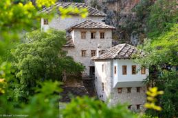 Das Derwischkloster von Blagaj bei Mostar
