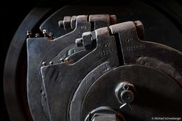 Detail einer Museumsdampflok in Dolni Lipka/Tschechische Republik. Foto © Michael Schneeberger